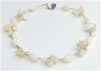 Necklace Artigianale Woman in Gold Madreperla GE354